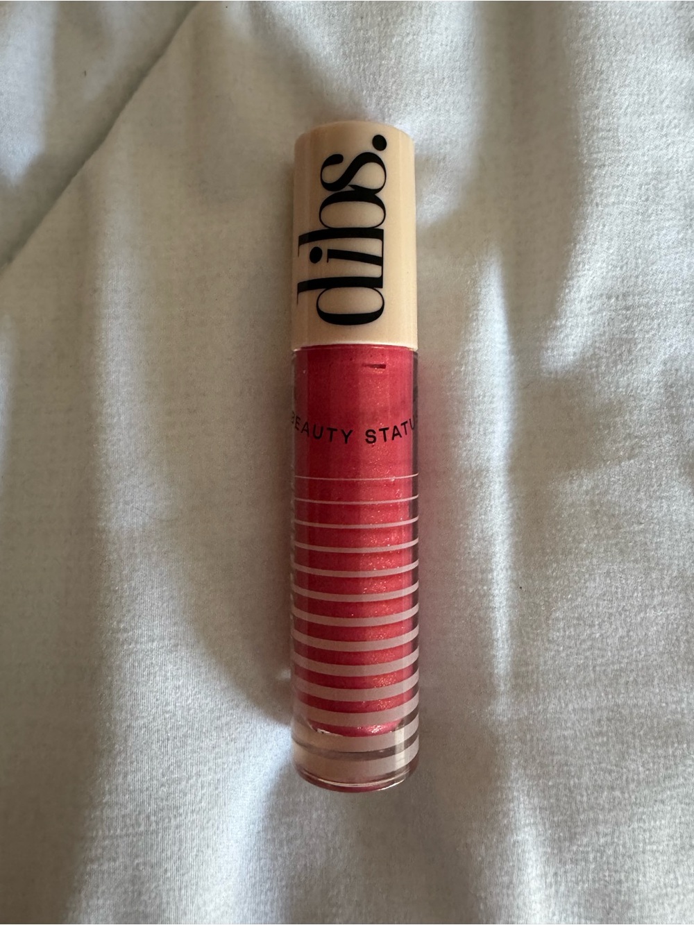 Solios Red Shimmery Lip Gloss